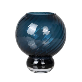 Specktrum - Meadow skál Swirl Vasi 20cm Blue